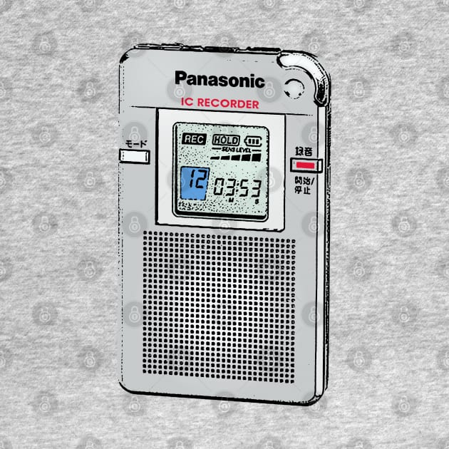 Panasonic RR-DR60 Handheld Digital IC Recorder eVp Ghost Hunter Device by DankFutura